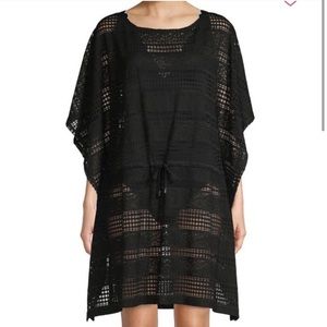 Calvin Klein Black Beach Coverup NWT